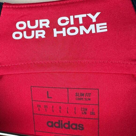 NWT Adidas  MLS St. Louis City SC Red Men’s Blank Jersey - Size L HI1839 - Picture 5 of 6
